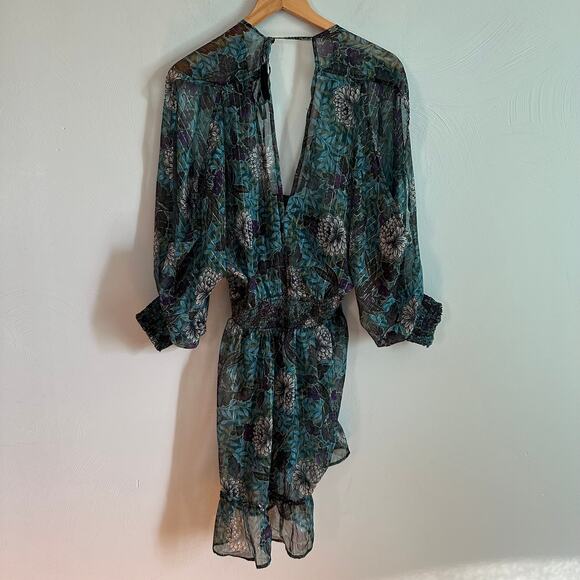 Amoressa by Miraclesuit Rhiannon Tango Floral Mini Beach Coverup Dress - Picture 10 of 10